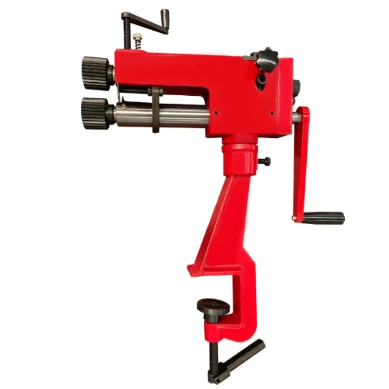 RM08 Manual Sheet Metal Bead Roller Rotary Bending Edge Forming Crimping Machine for Metal Fabrication