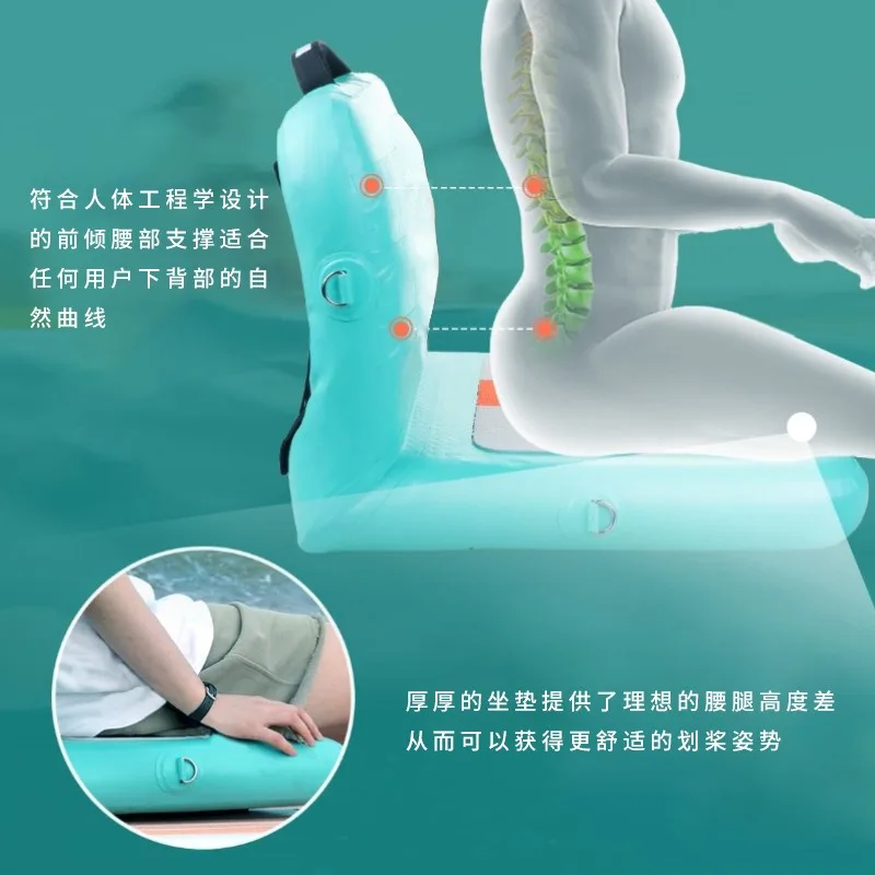 Kayak Seat Cushion Inflatable Boat Soft Padded Chair Accessory Comfort Sitting Pad For Canoe Surfing Outdoor Water Sports Vessel
