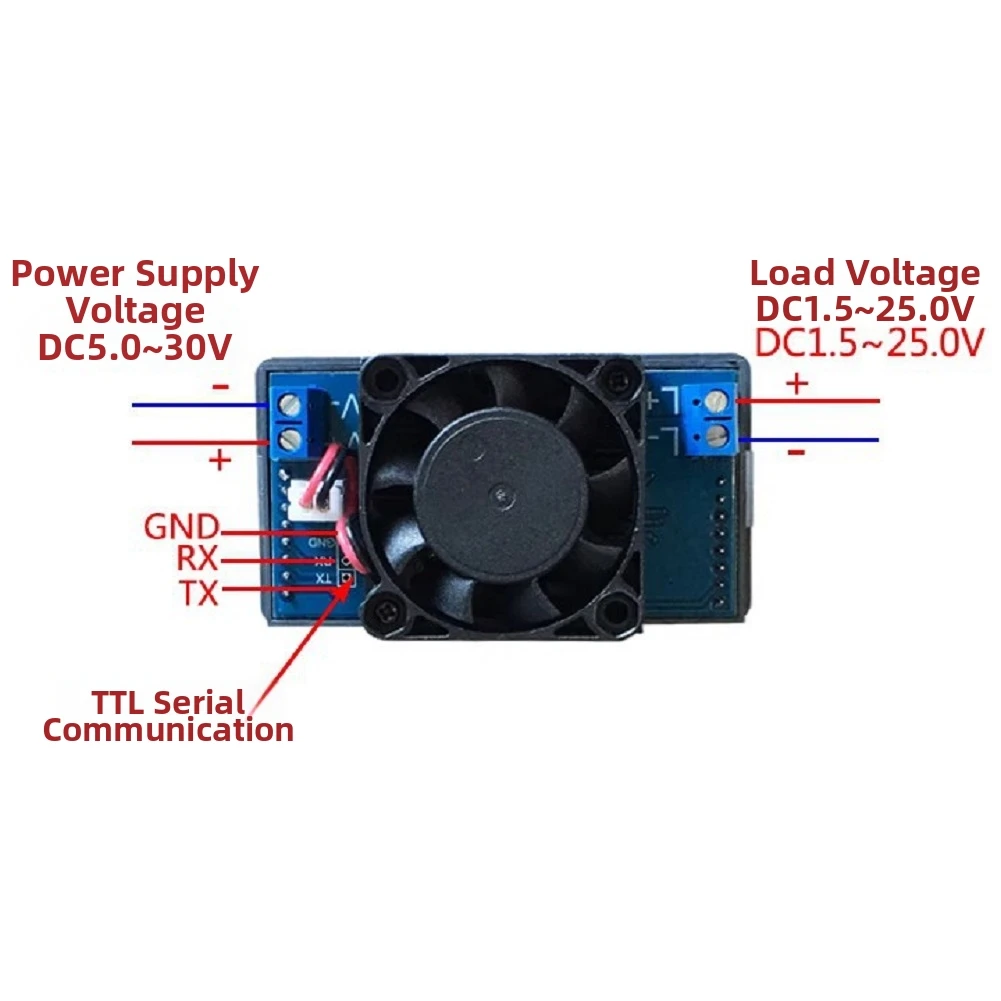 

Электронный тестер нагрузки FZ35 5A 35W/FZ25 4A 25W, регулируемый модуль электронной нагрузки с постоянным током для проверки емкости аккумуляторов
