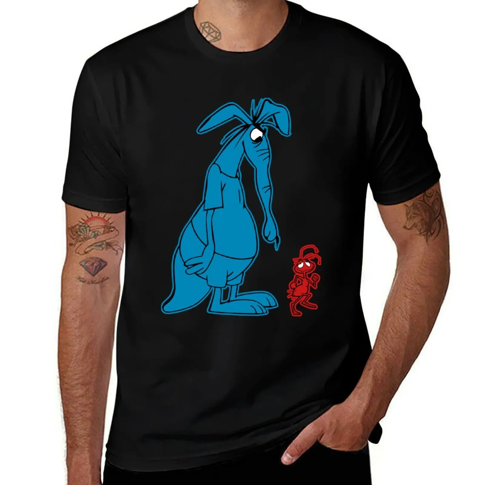 

Ant and Aardvark T-Shirt oversize t-shirts man boys animal print luxury t-shirt boys whites t shirts for men