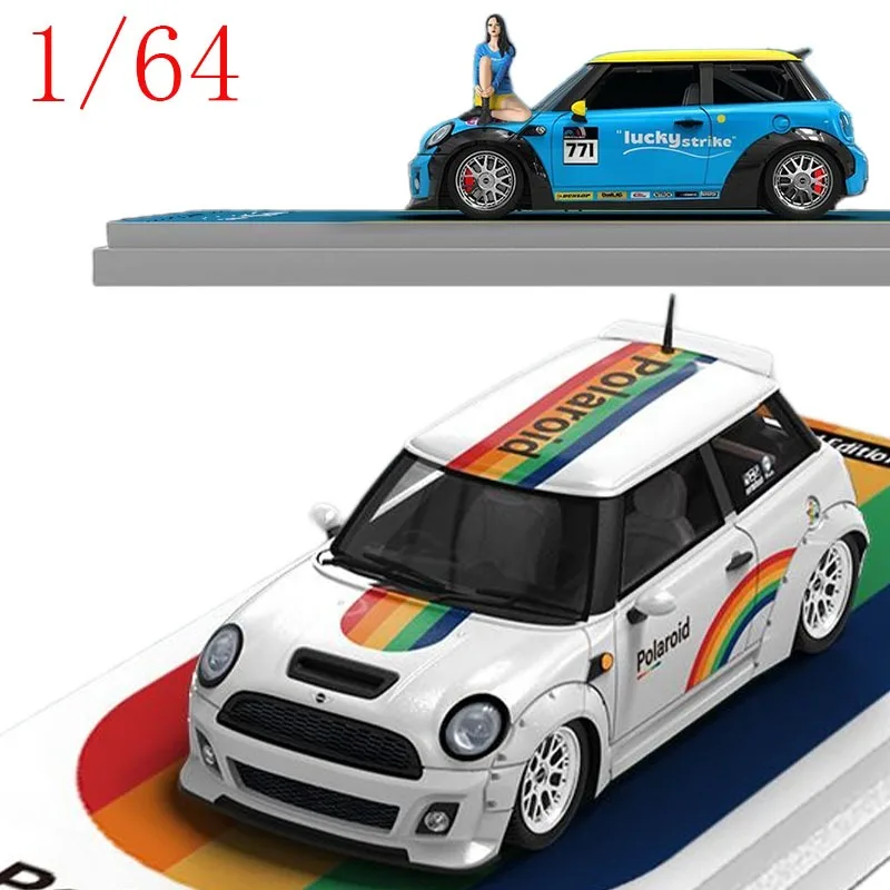TM Diecast in scala 1/64 Nissan Sunny Hakotora modello di auto in lega giocattoli per ragazzi regalo pressofuso auto