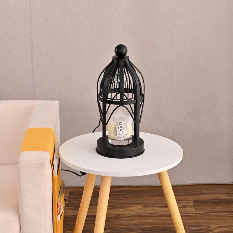 New creative high-end European candle melting aromatherapy lamp, bedroom diffuser desk lamp