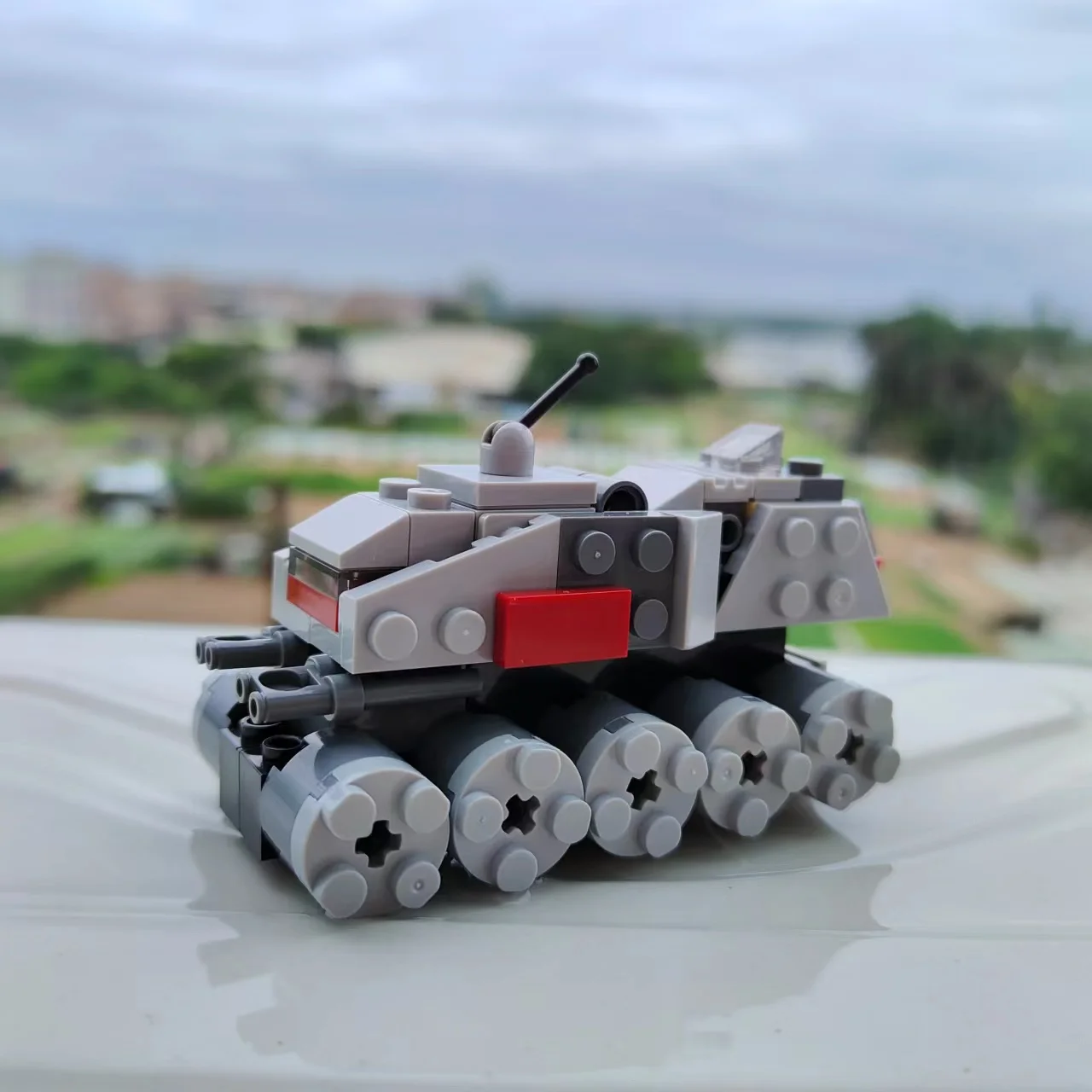 amx3クローン・トルーパー・タービン・タンク組み立てブロック玩具、ハイ・スター・ウォーmoc第二次世界大戦タイガー型車両モデルと互換性あり
