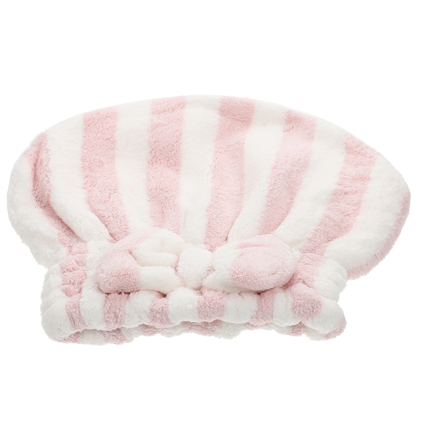 

Microfiber Dry Hair Cap Bathing Hat Reusable Water Absorbent Shower Girl Hair Drying Bow Design Lightweight Portable Bathroom