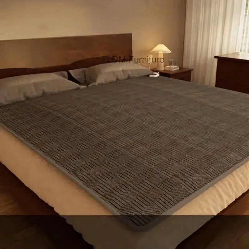 

Умное электрическое одеяло с двумя зонами нагрева, широкое (150см/180см/200см), вязаное покрывало для дивана/кровати, тонкое одеяло для отелей/гостиниц