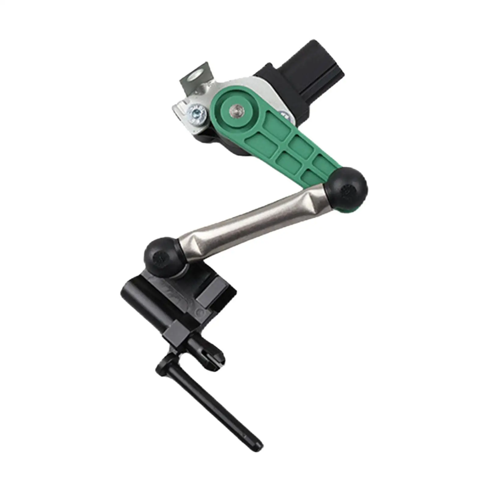 Left Headlight Height Level Sensor Durable Metal Automotive Replacement for Audi Q7 for vw Touareg 7P5 7P6 Easy Install
