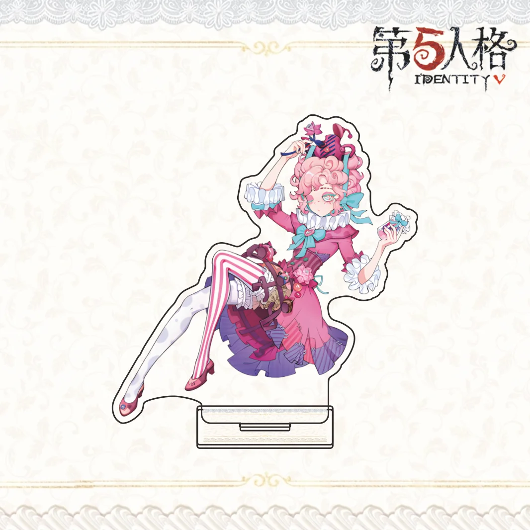 New Identity V Candy Dessert Series Acrylic Stand Figure Gardener Painter Mercenary Character Desktop Ornament Keychain view 3