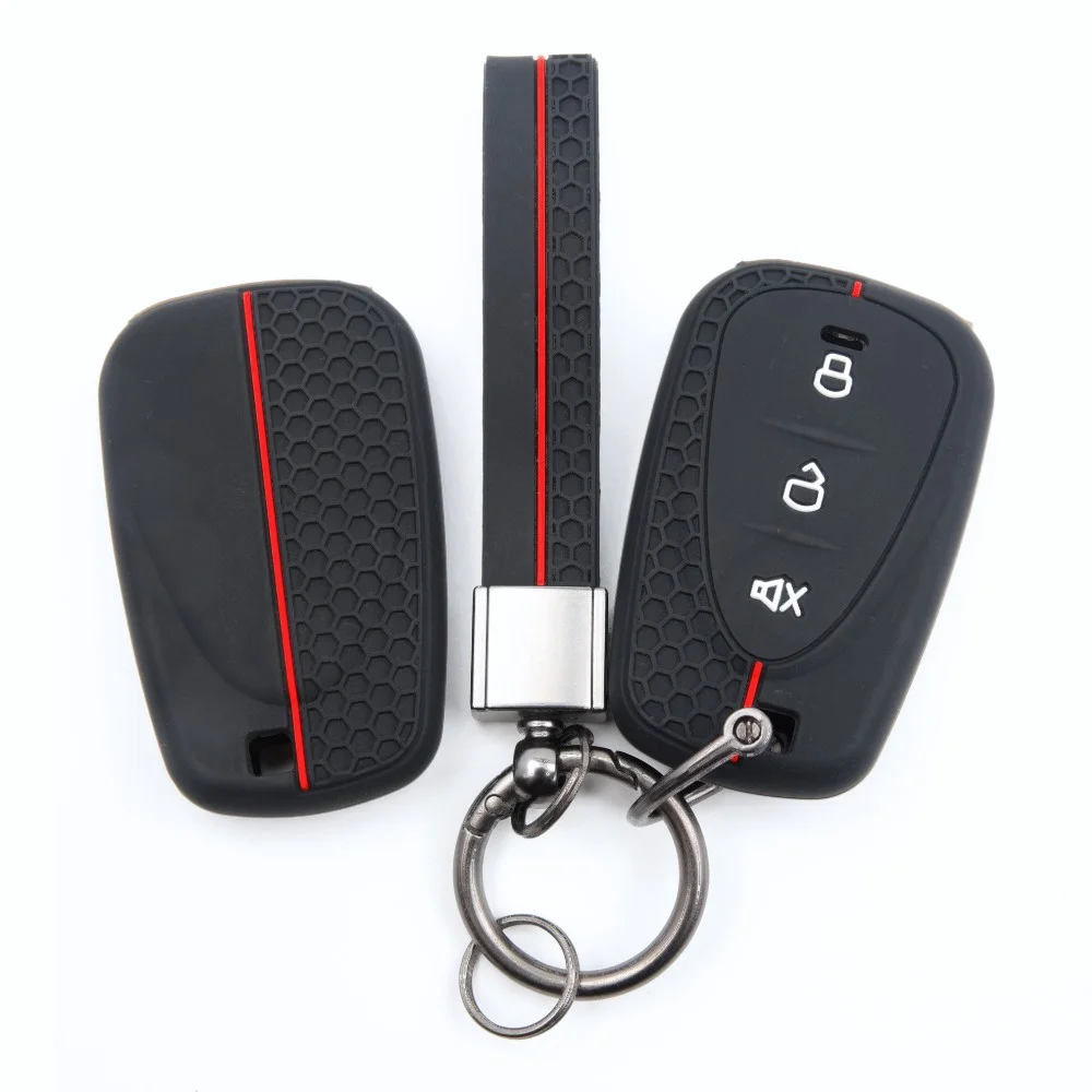 Soft Silicone Key Fob Case For SYM Husky 150 Tuscany Jet X 125 Jet X 150 X125 For GPX Drone 150X with buckle strap