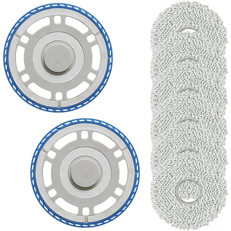 مجموعة ملحقات A97G لوحة إطار ممسحة قماشية بديلة للمكنسة الكهربائية الروبوتية Ecovacs T30 OMNI