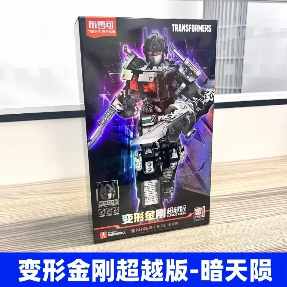 ใหม่ Bruco Transformers ภาพยนตร์รุ่น Optimus Prime Megatron Alita Royal Enemy การ์ตูนอะนิเมะประกอบของเล่นของขวัญวันเกิด