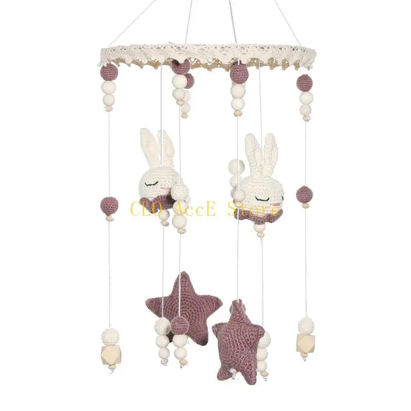 

16FE Bed Hangings Toy Babys Rattle Toy For Newborns Babys Toy Mobile Babys Crib Rattle Toy Crib Toy For Babies Bed Bells