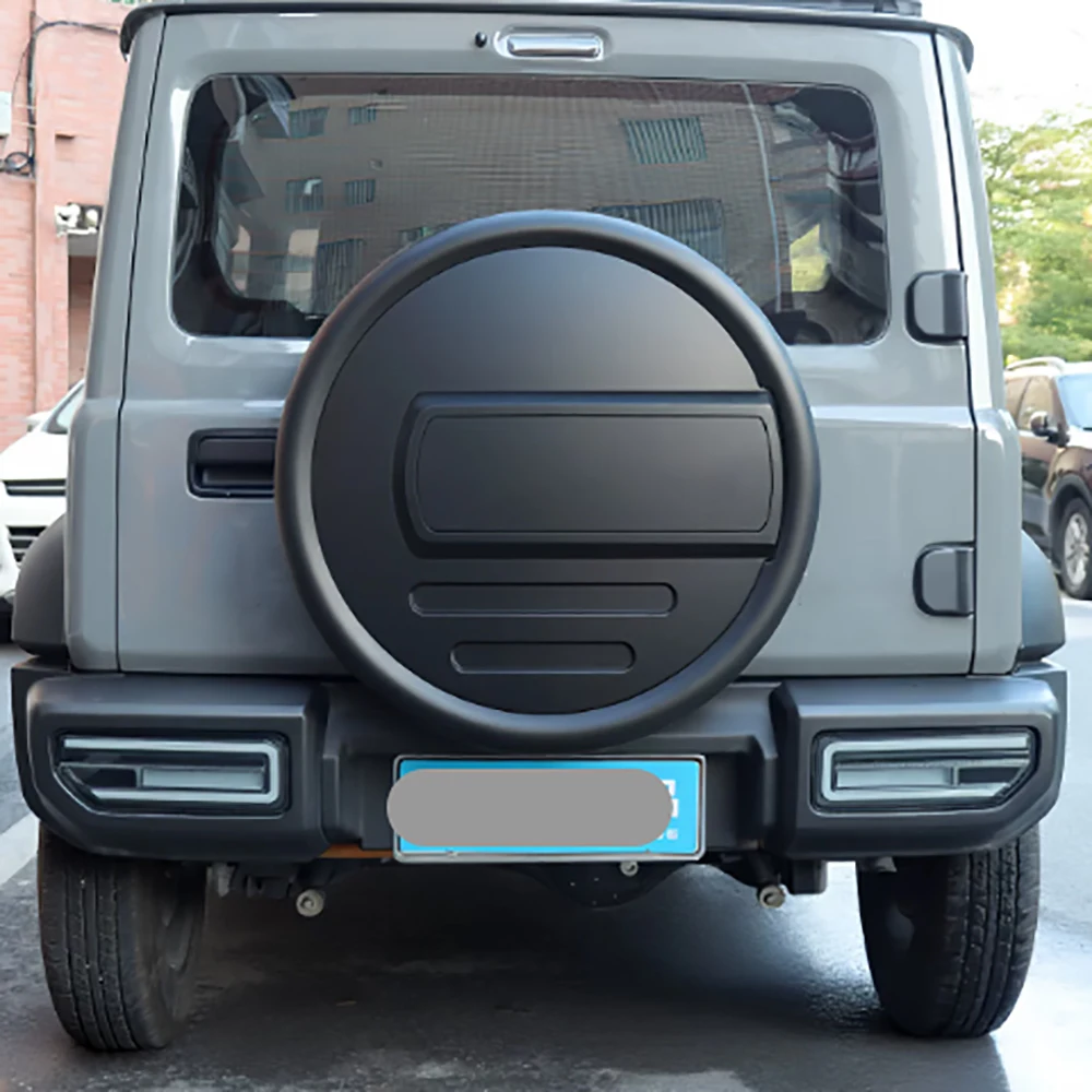 Lantsun JMN168 Spare Tire Covers ABS Spare Tire Protection Accessories for Jimny JB74 2019-2026, 3/5Door, 195/85R15