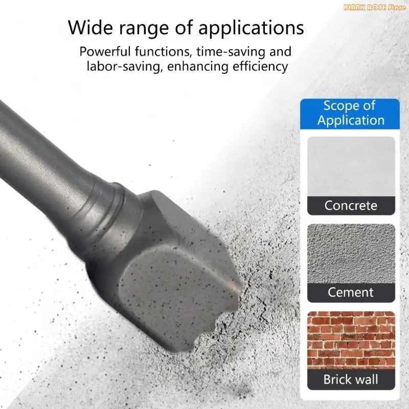 K1AE Multifunction Concrete Chiseling Tool with Material and Even Tooth for Professional Applications
