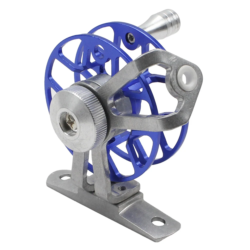 Aluminum Alloy Fishing Reel with 2+1 Ball Bearings for Fly Fishing Quick Heat Dissipation Adjustable Force Unloading