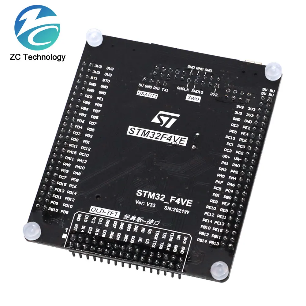 Imagem -03 - Placa de Desenvolvimento Stm32f407vet6 Cortex-m4 Stm32 Placa Mínima de Aprendizagem do Sistema Arm Core Board 3.2 Lcd Tft Touch Screen