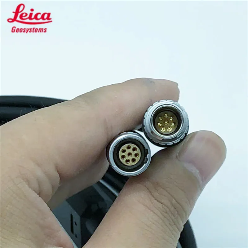 NEW Leica 796492 GEV264 Y Cable GNSS GPS RTK GS14/GS16 Connect External Radio GFU And GEB371 Battery Power Data Cable