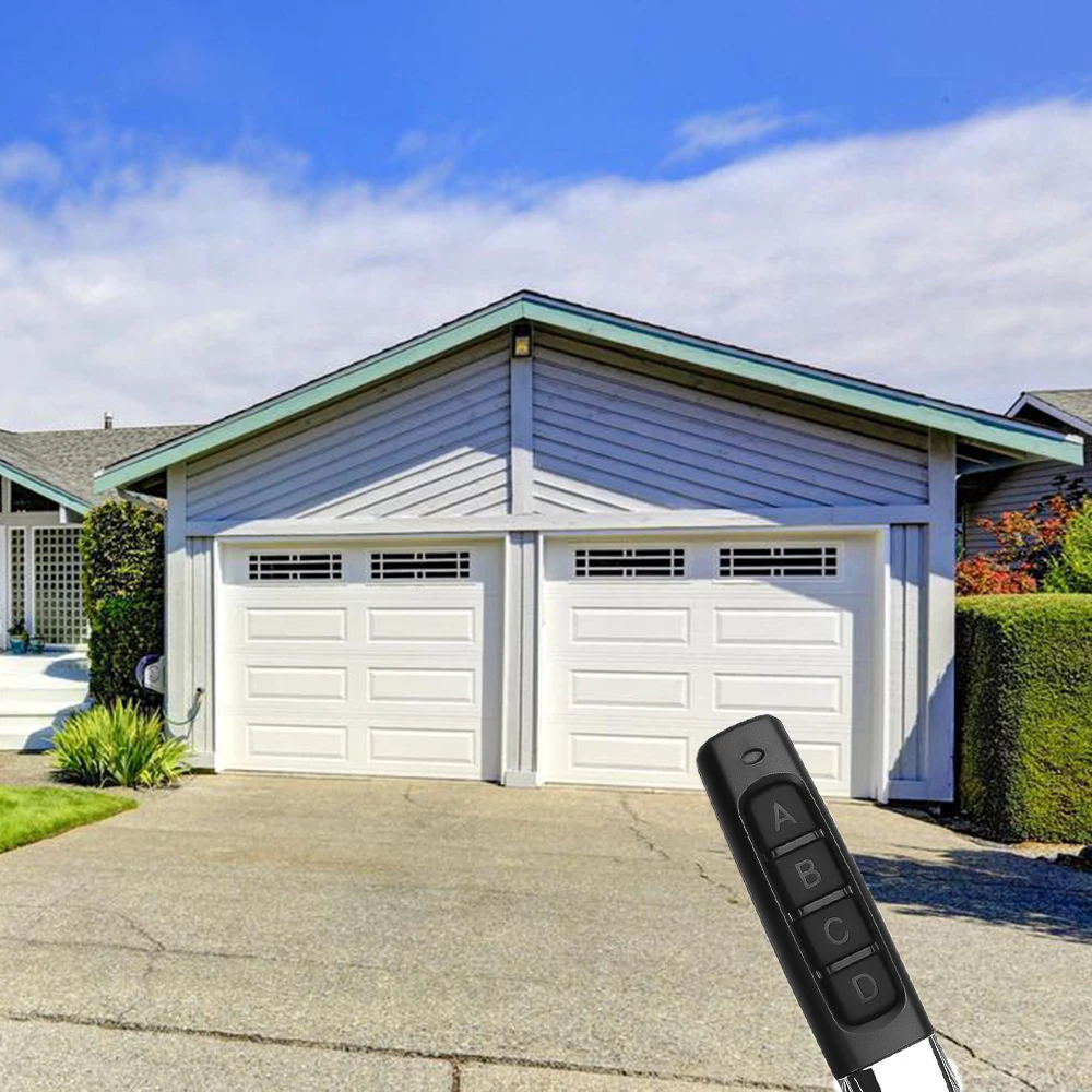 433MHZ Cloning Remote Control Auto 4 Key Buttons Code Opener Garage Gate Door Remote Control Duplicator Copy For Home