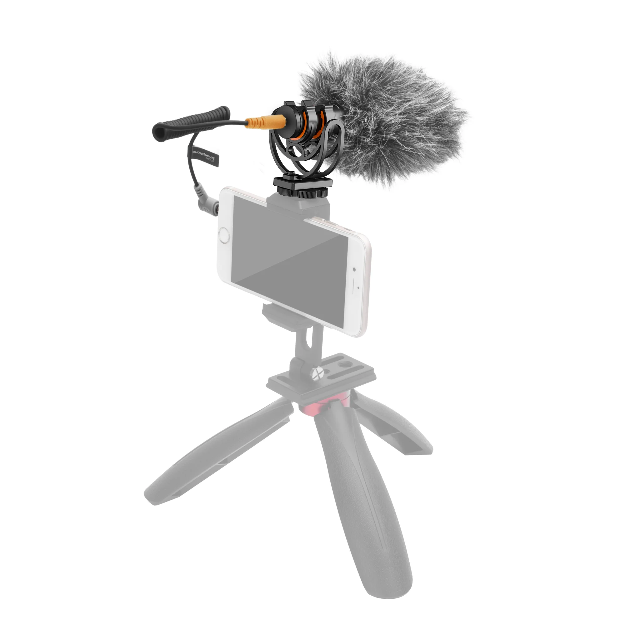 Comica VM10 Mini Cardioid On-Camera Microphone, Shot-gun Video Mic for Compatible with iPhone,DSLR Camera,Android Smartphone