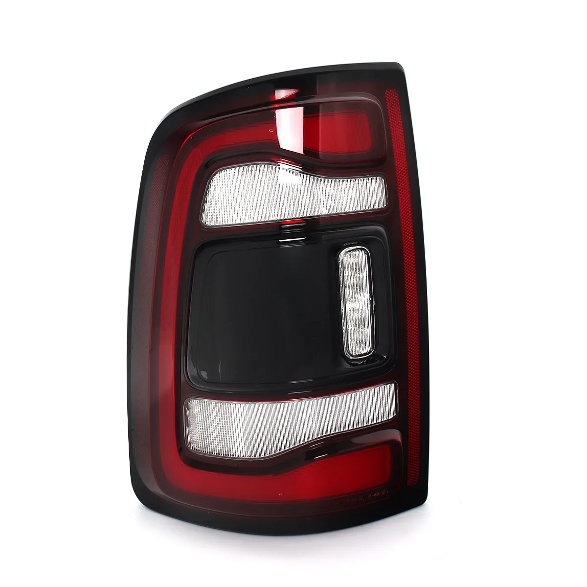 For Dodge Ram 2500 3500 Rear Left Right Lights 2019 2020 2021 2022 2023 2024 LED Tail Lights with Blind Spot Black Bezel Replace