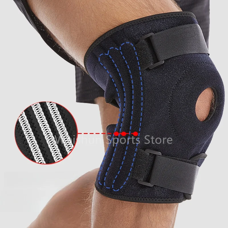 Plus Size Knee Pads Protector Compression Knee Support Protection Relieves Patella Ligament Joint Tendon Meniscus Discomfort 6XL