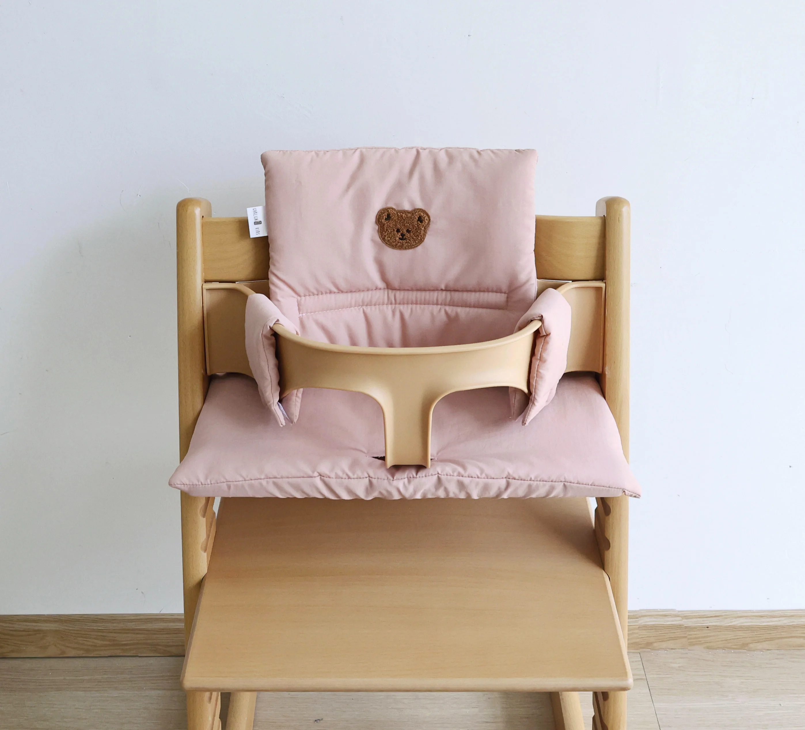 New Solid Color Children's Dining Chair Cushion, Breathable Baby Eating Cushion, Infant Growth Chair Cushion Accessories for Restaurants and Home Use