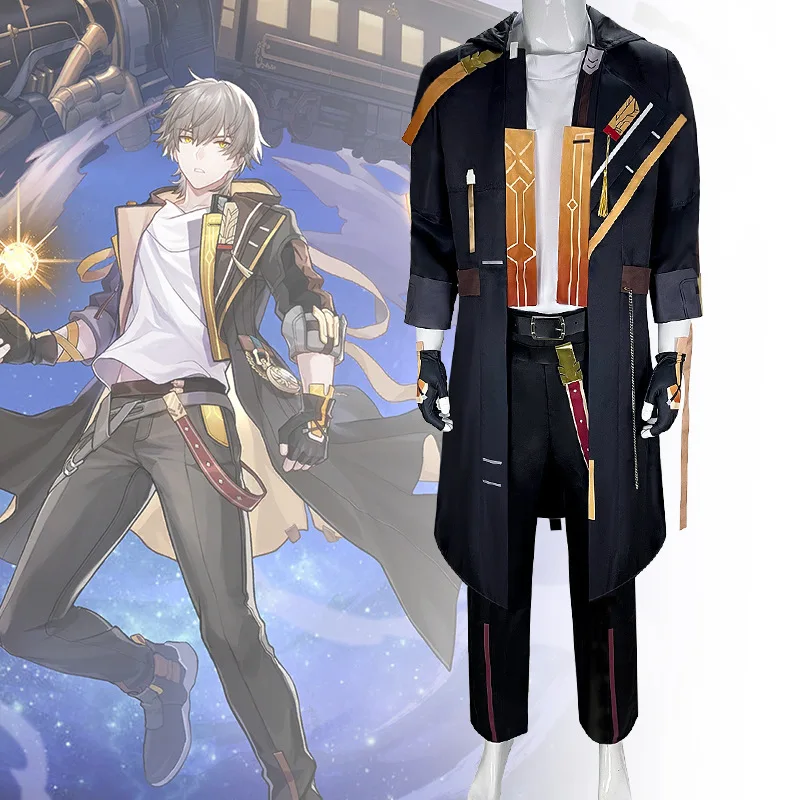 أزياء Bhāo Huakan Xīng Qiya ng Tiê D Lao التأثيرية للعبة Yα ng Pioneer نفس النمط في أزياء أداء الهالوين