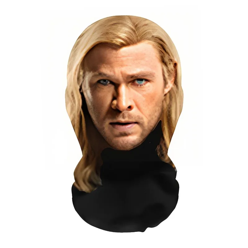 NEU 2026 3D Nahtlose Maske Lustige Gesichtsmuster Kopftuch Promi Eisseide Sonnenschutz Kopfmaske Halloween Cosplay Requisiten