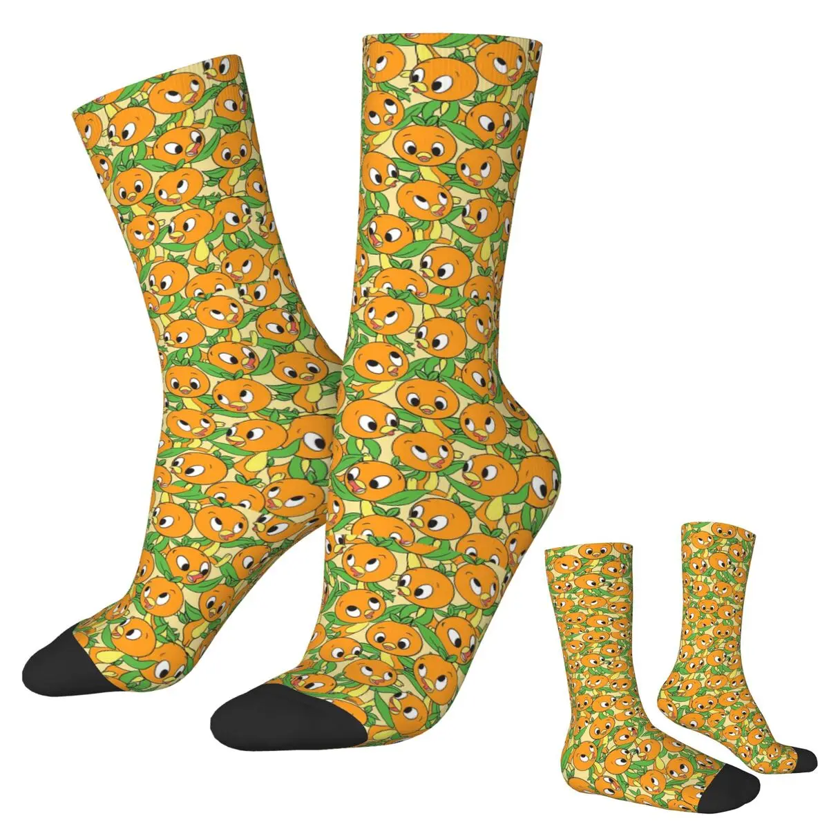 

It's Orange Bird Socks Harajuku High Quality Stockings All Season Long Socks Accessories for Unisex Birthday Present