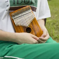 17 Key mini Wood Kalimba Music Gift children keyboard musical instrument Portable thumb piano tastiera musicale Music Instrument