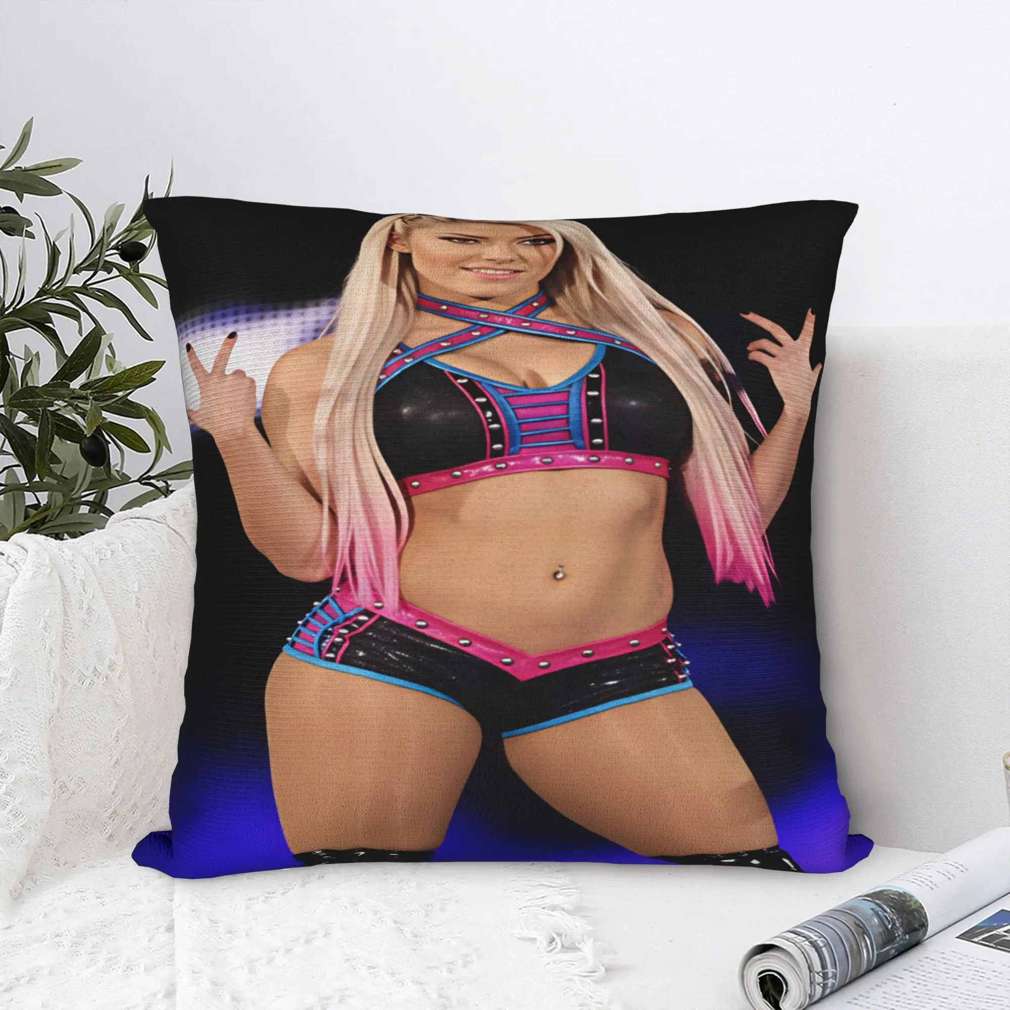 Taie d'oreiller A-Alexa Bliss Comfy, housse de coussin pour fête de mariage, décoration de la maison, taies d'oreiller Vintage
