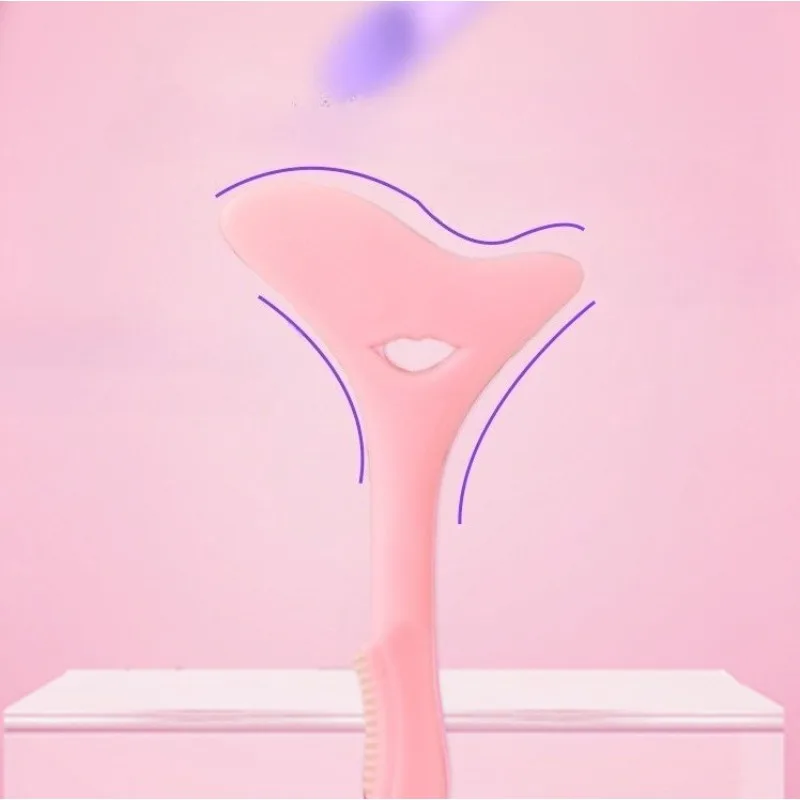 Multifunktionale Eyeliner Schablone Flügel Tipps Silikon Eyeliner Hilfe Zeichnung Lippenstift Tragen Hilfe Wiederverwendbare Make-Up-Tools