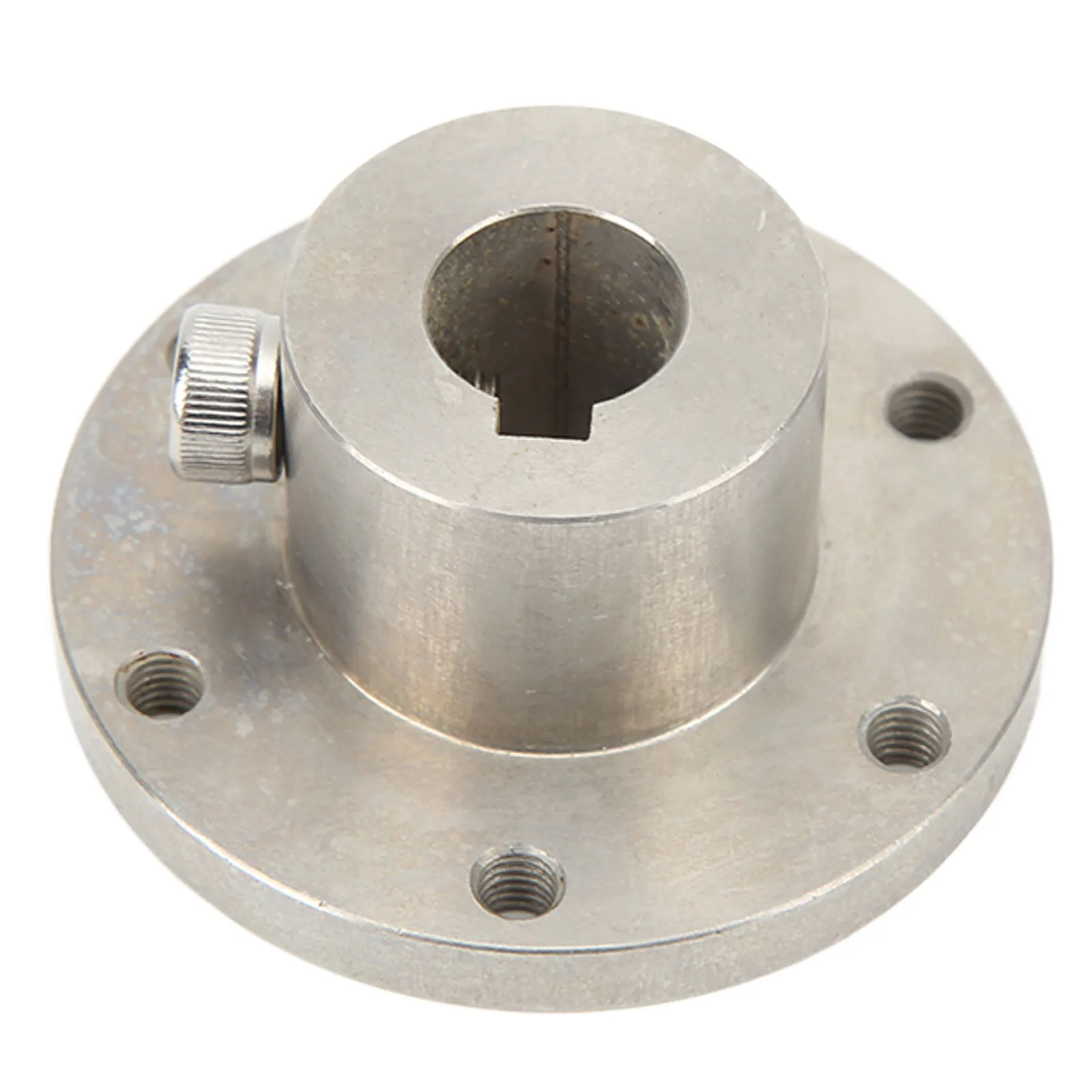 14mm Stainless Steel Key Hub 18014 14mm Stainless Steel Key Hub RC Shaft Coupling Replacement Parts with Chain Slot RC Accessory