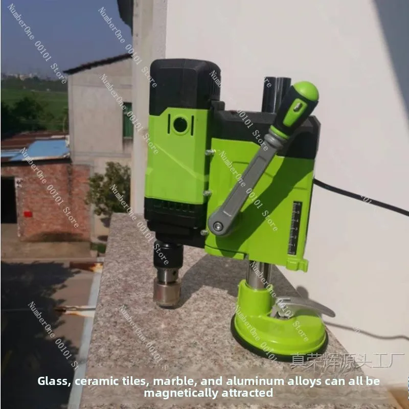 Desktop Variable Speed Chuck Ceramic Tile Glass Drilling Machine  Household Bench Drill Drilling Machine Grinder