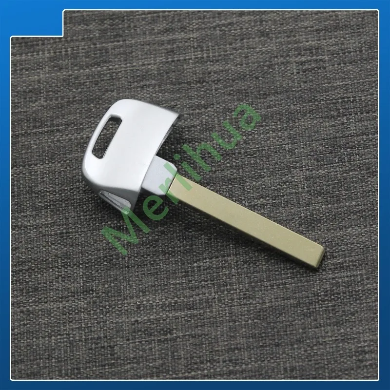FOR Audi A4L Q3 Q5 Q7 2017 Panda Style MLB Smart Key Fob Emergency Mechanical Key Blade Spare Blank