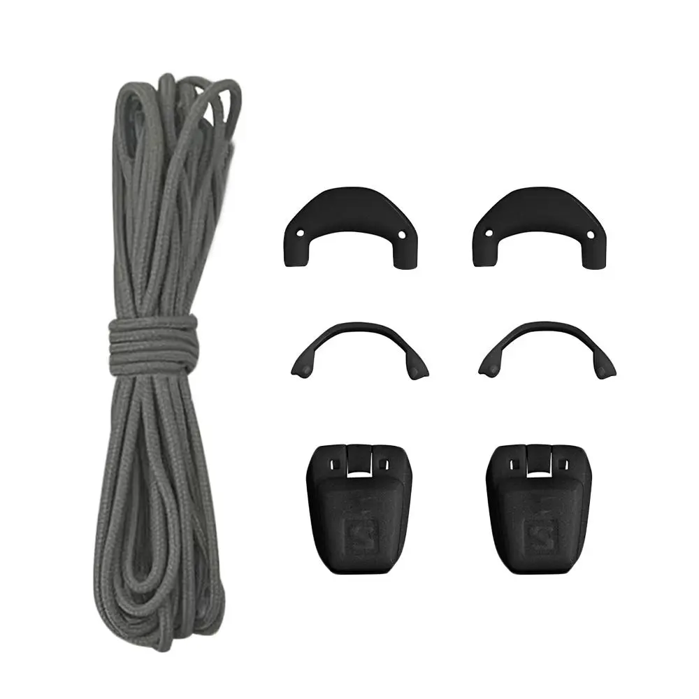 Soft Fabric Quick lace Kit Colorful Casual No tie Shoe laces No tie Fabric Shoe laces Sneakers