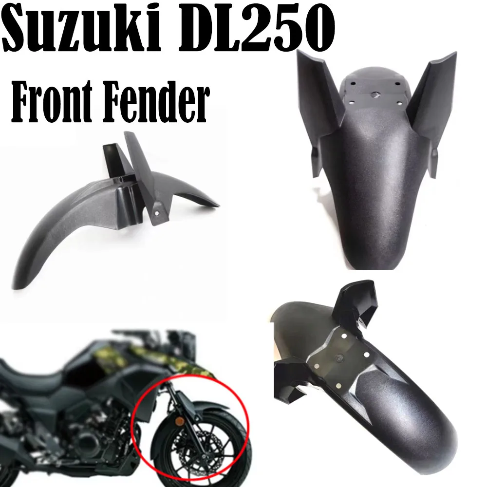 For Suzuki DL250 Dedicated Front Fender Mudguard Fender Forward Splash Guard