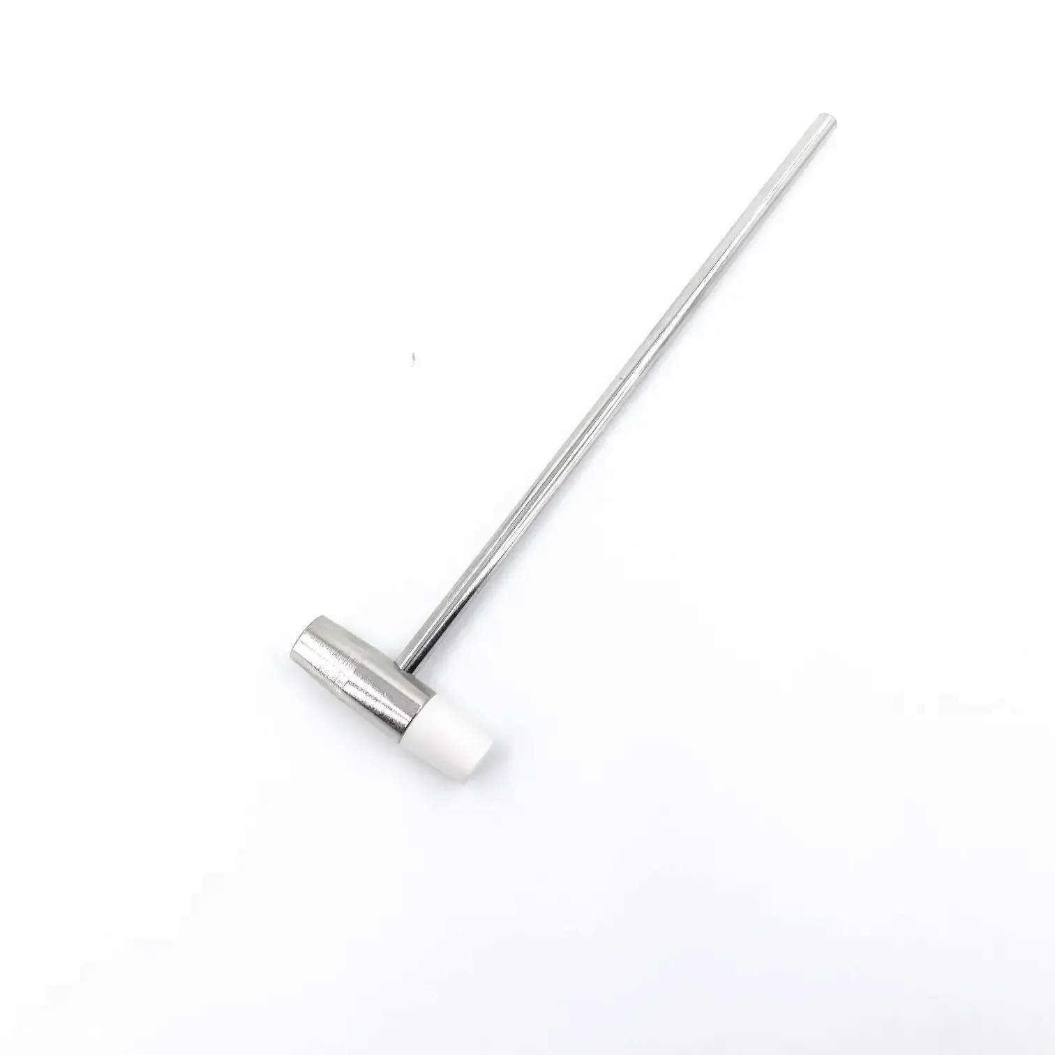 1 قطعة أداة إصلاح المطرقة الصغيرة لتقوم بها بنفسك مطرقة مطاطية معدنية رأس مزدوج لإصلاح ساعة متعددة الوظائف ساعة إصلاح الأدوات اليدوية