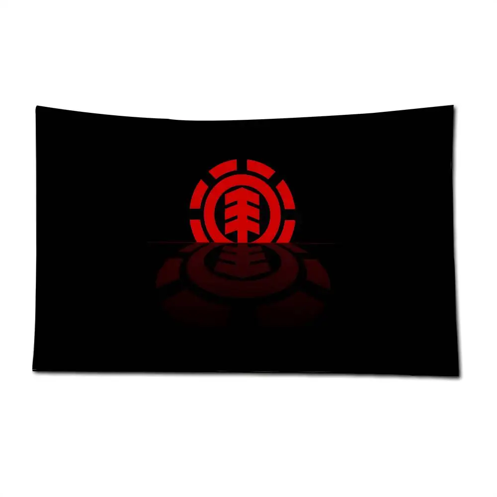 Element Skateboard Logo Vlag Banner Tapijt Outdoor Decors Garage Decoratie Grappige Vlaggen Voor Slaapkamers Flaga