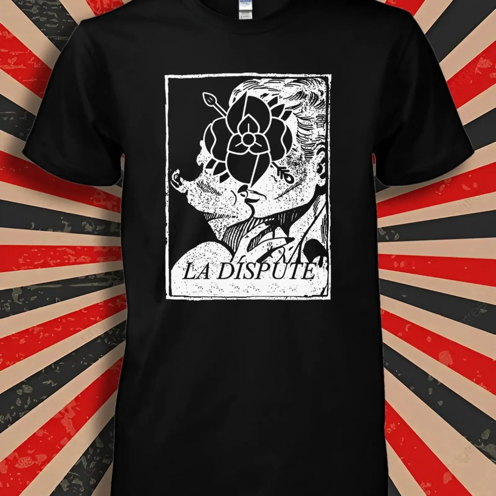 New with tags La Dispute Post Hardcore American Entertainment T Shirt vintage Washed Slightly Versatile designer clothes