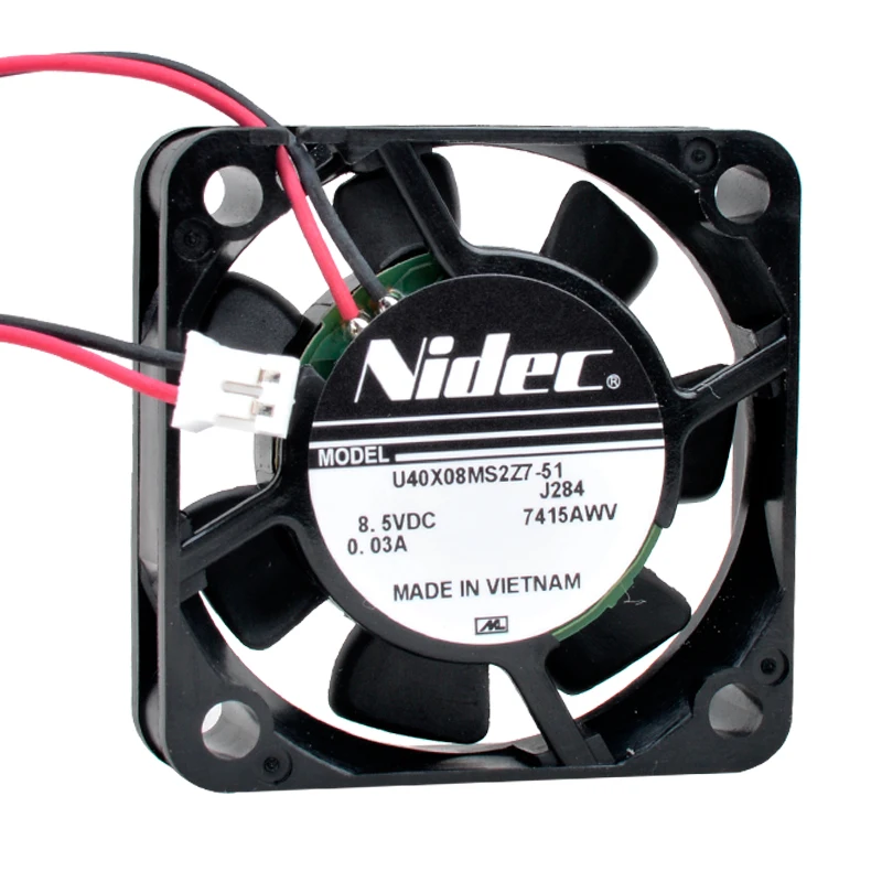 

U40X08MS2Z7-51 4cm 40mm fan 40x40x10mm DC8.5V 0.03A Ultra quiet small cooling fan for Raspberry Pi