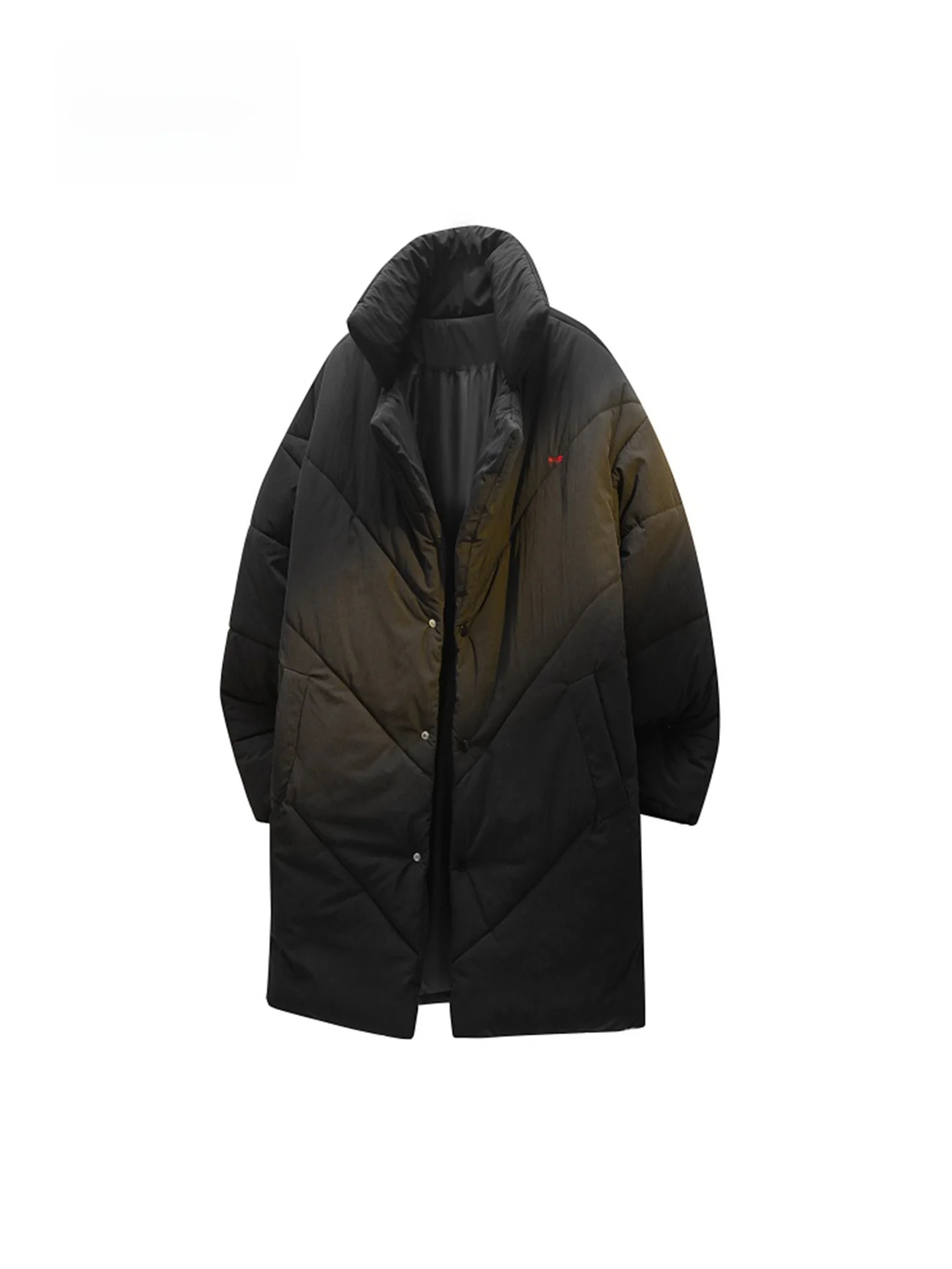 

Свободная хлопковая куртка унисекс средней длины, повседневная верхняя одежда, зимняя новинка, из полиэстера, модная городская