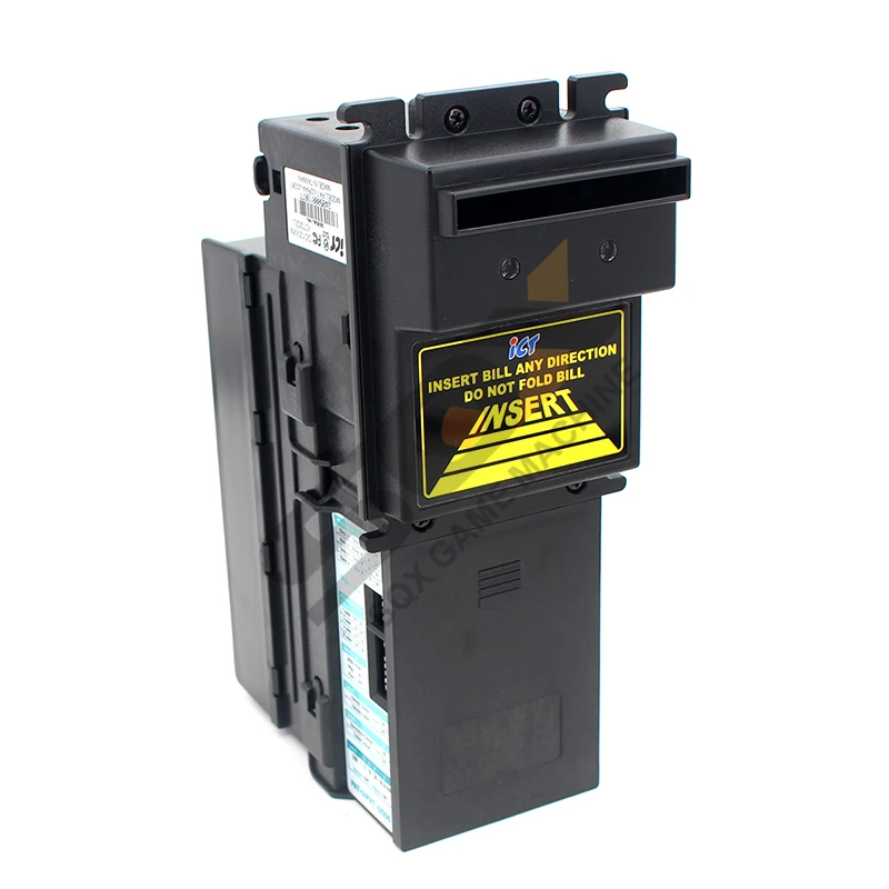 

Stacker Banknote Reader Bill Acceptor ICT PA7 Pot O Gold Bill Validator for Game Machine