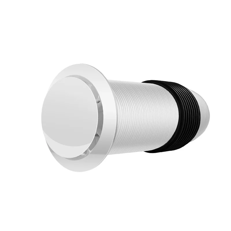 Through‑Wall Integrated Exhaust Fan, Wall‑Mount Powerful Household Fresh Air Ventilator for Game Room