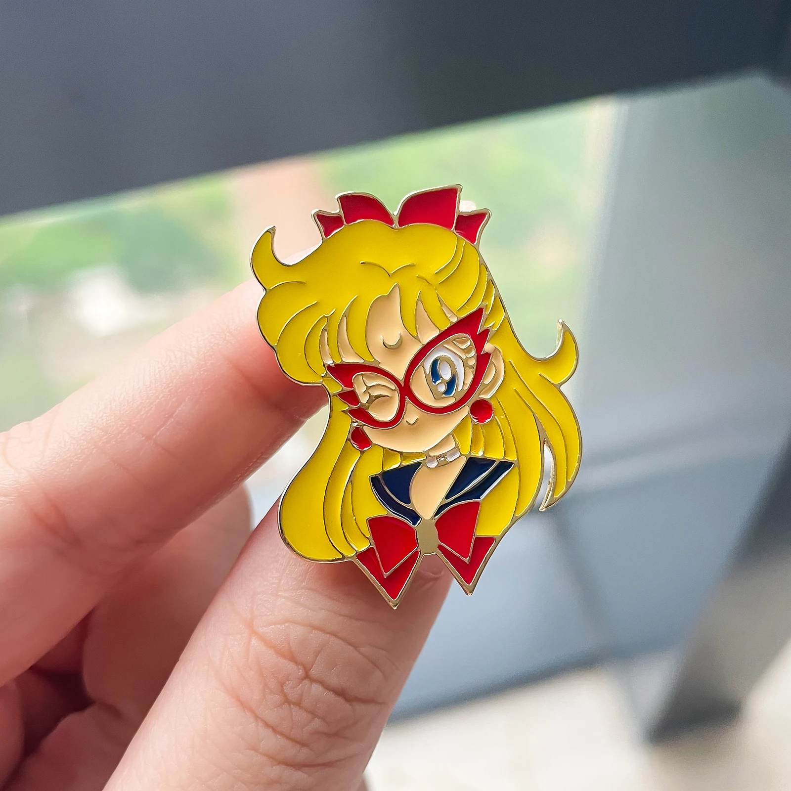 Sailor Moon Same Enamel Pin Anime Series Metal Lapel Broooch Coat Hat Bag Badge Fans Gift Jewelry