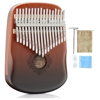 17 Key Kalimba Thumb Piano Finger Thumb Piano Kalimba Musical Instrument For Kids Adults Beginners Music Enthusiasts