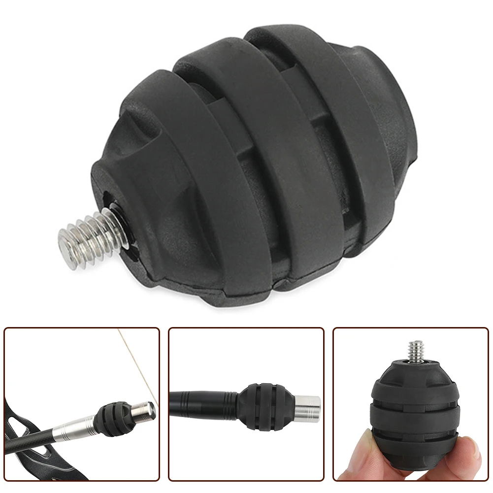 Rubber Archery Shock Absorber Ball Stabilizer Vibration Damper For Compound Bow Archery Accessories Arrow Equipment