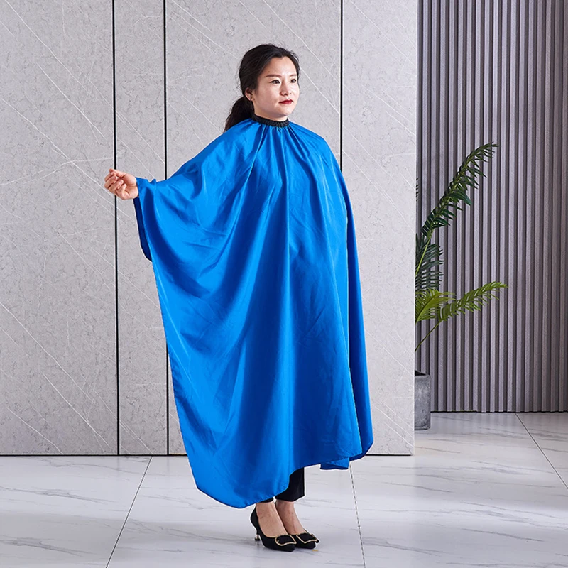 1PC Pro Adult Barber Cloth Gown Solid Color Waterproof Hairdresser cape For Hair Cutting barber Aprons Hair Style Salon Supplies