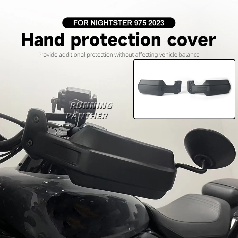 For Nightster 975 RH975 Special 2024 Handle Bar Hand Guard Handguard Brake Shell Protection Wind Shield Deflector Cover