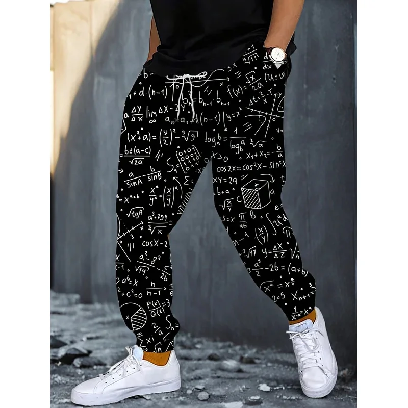 

The new men's trousers for the autumn of 2025 feature outdoor street casual fashion with 3D graffiti printing soft and comfortab