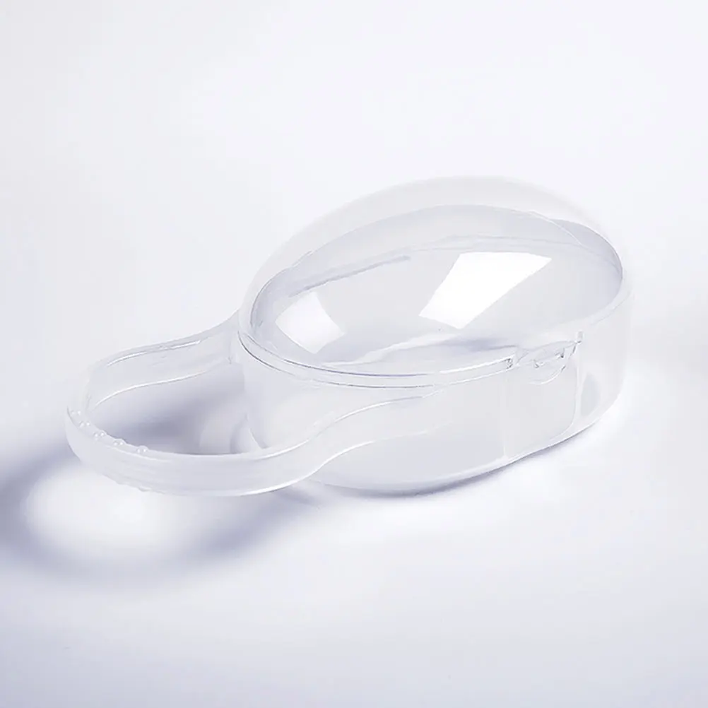 

4 шт., чехол для хранения соски, безопасный для ребенка, портативный держатель для путешествий, домашнего использования, подходит для всех основных пустышек, зажимов и поводков, материал PP